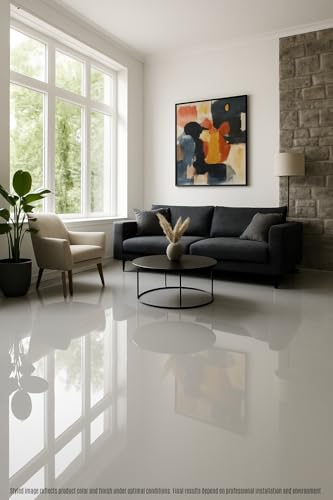 100% Solids Epoxy Resin Kit (3 Gallon) Solvent-Less Two Component Gloss Coat Finish Low VOC O40916