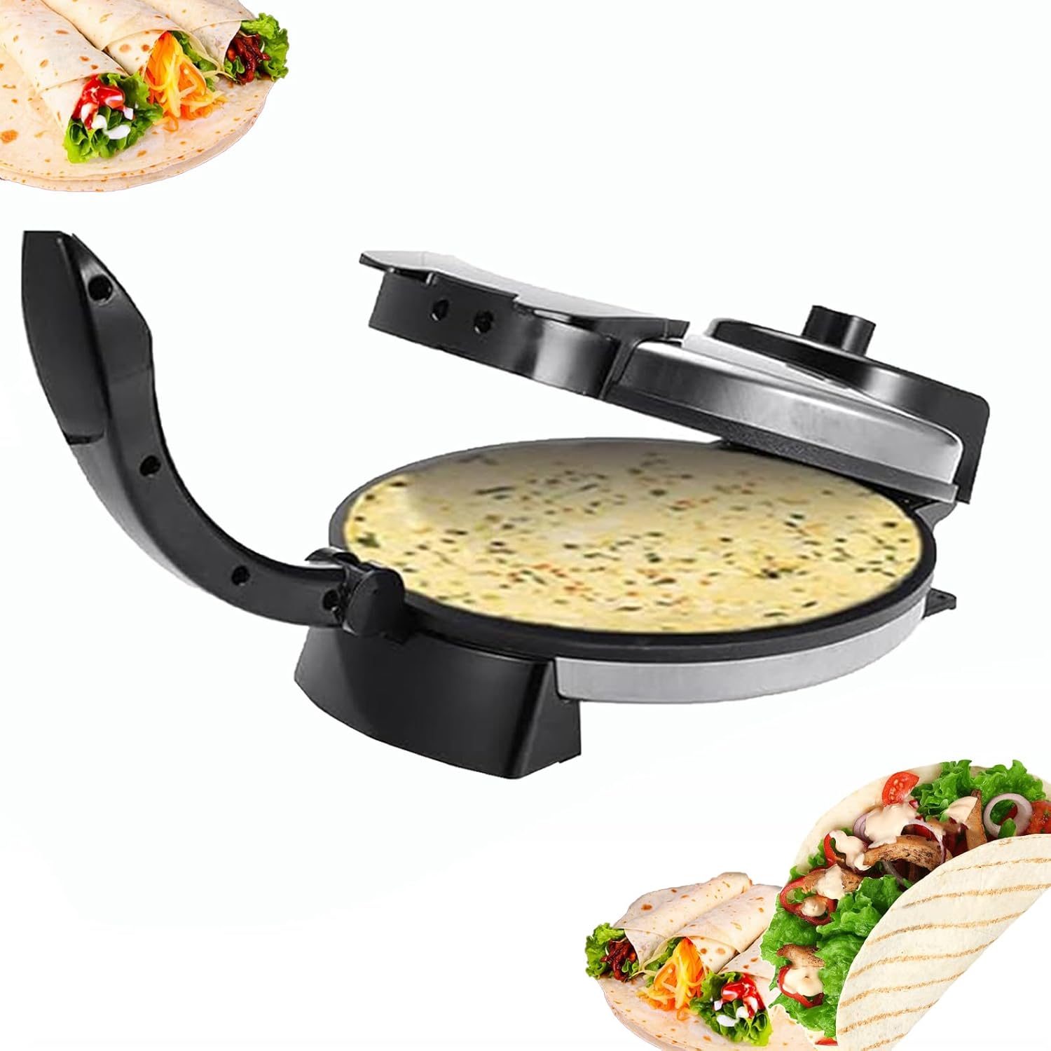10 Inch Non-Stick Electric Tortilla Maker D90112