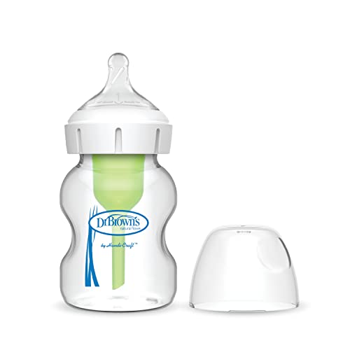 Baby Bottle with Level 1 Slow Flow Nipple, 1 Pack D5369