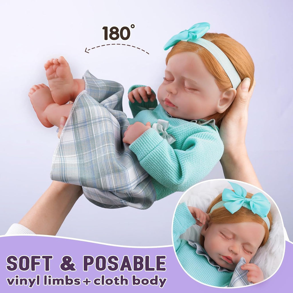 20 Inch Soft Body Realistic Blond Hair Baby Doll K154914