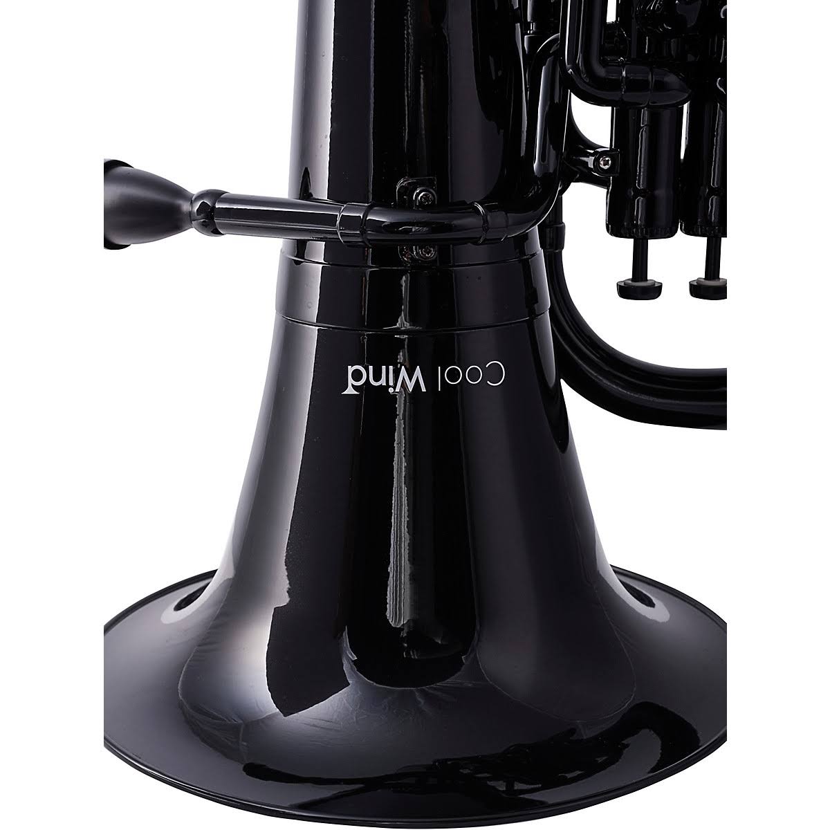 Black 4-Valve Plastic Euphonium X21458