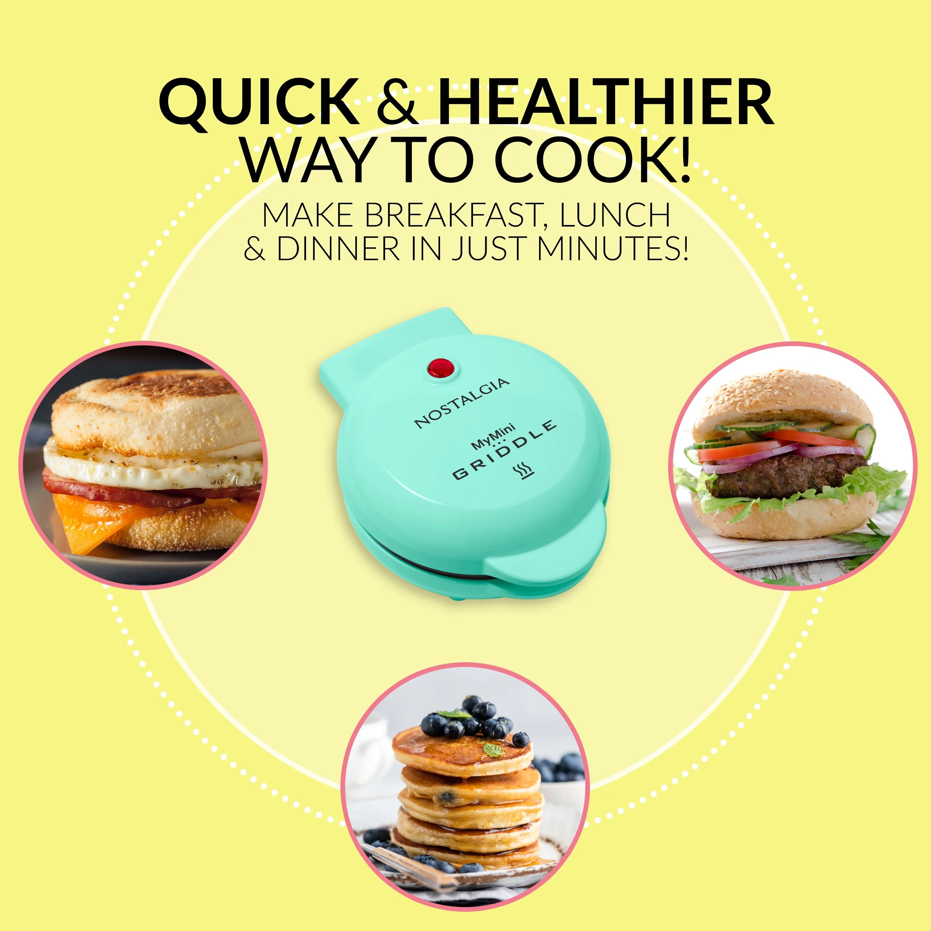 Teal Electric Griddle S670569