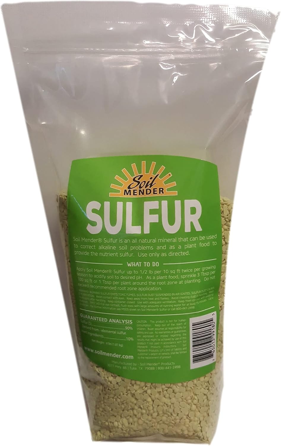 4 lb. Elemental Sulfur X63395