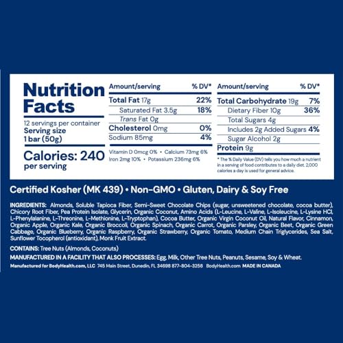 Blondie 12 Pack Protein Energy Snack Bar with 10g of Protein X926555
