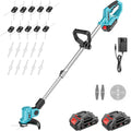 21V Cordless Electric String Trimmer with 6000mAh Battery S303