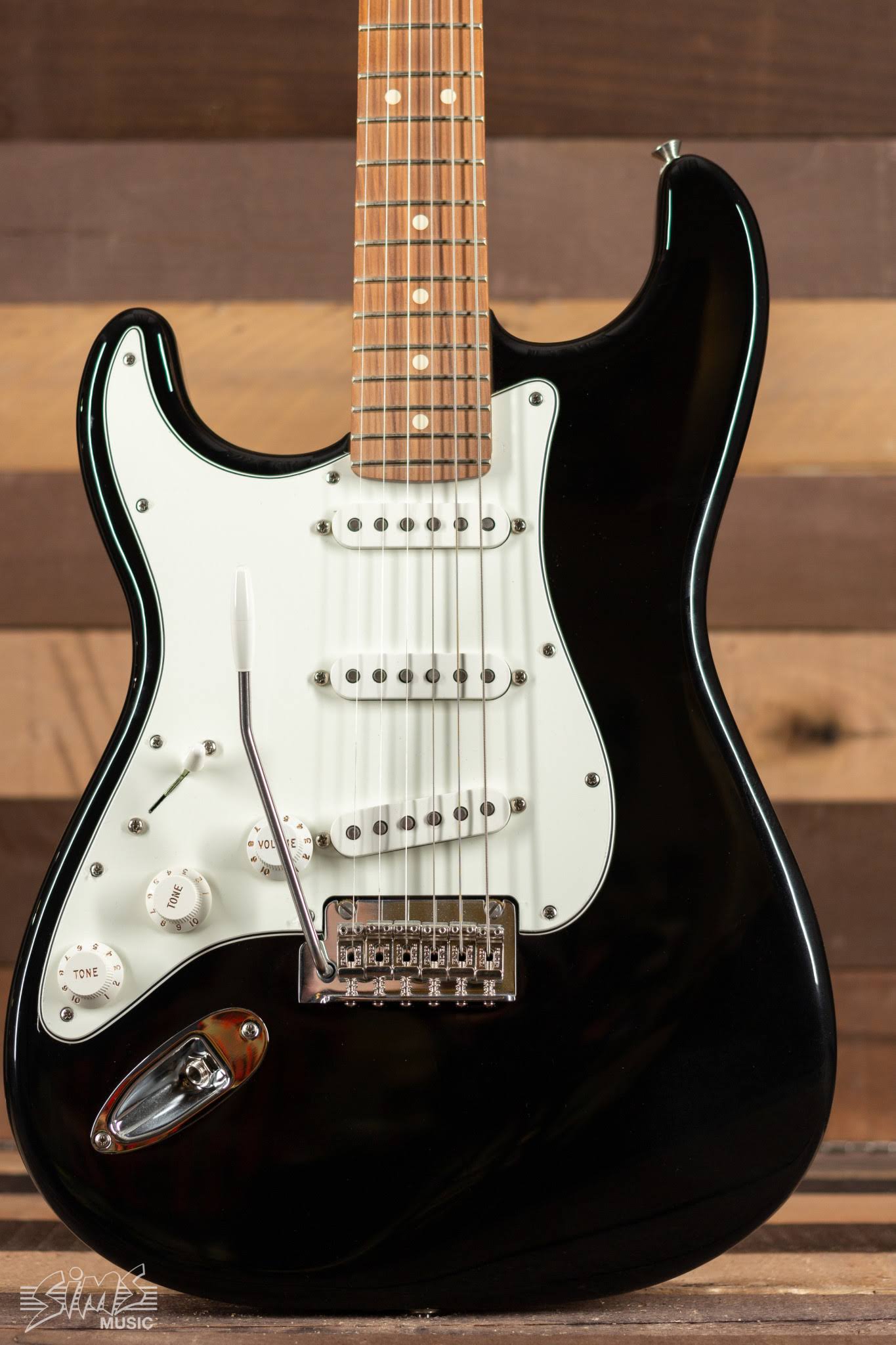 Black Left-Handed Electric Guitar X791