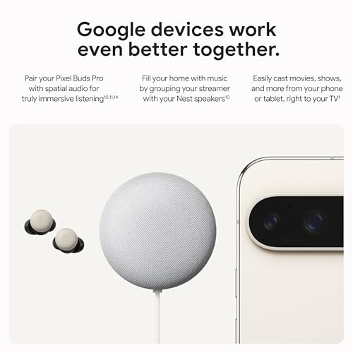 Porcelain 4K Google TV Streamer with 32 GB Storage W6654