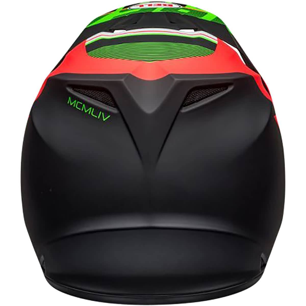 Bell MX-9 MIPS Strike Helmet Infrared/Green/Black M F5905