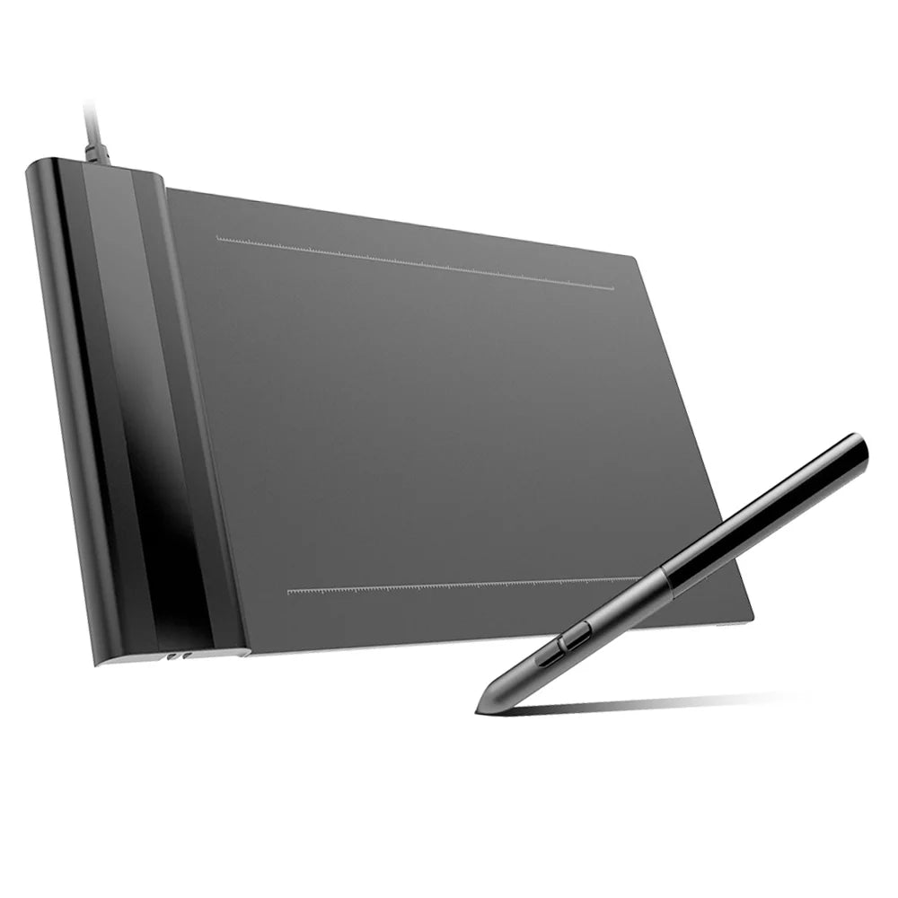 6x4 inch Graphics Drawing Tablet with 8192 Levels Pressure Passive Pen O6485