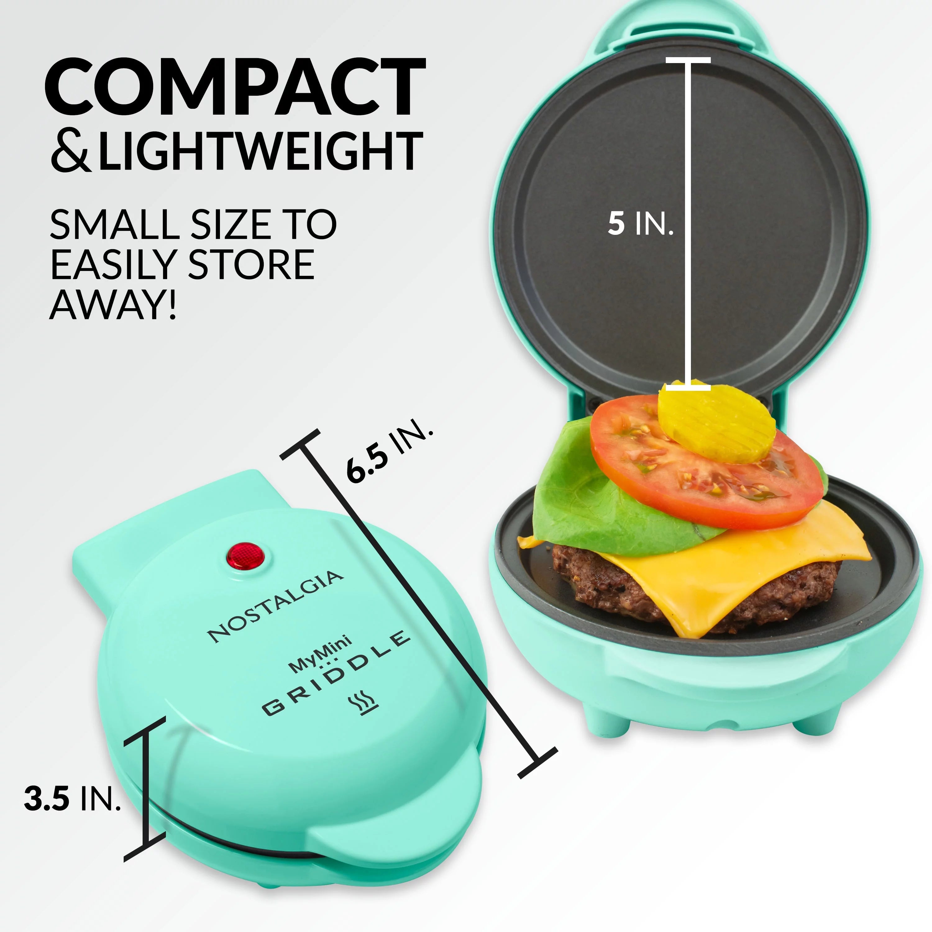 Teal Electric Griddle S670569