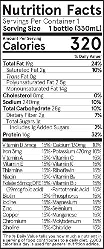 Gingerbread Plant Based Protein Drink, 11oz (12 Pack) D7633
