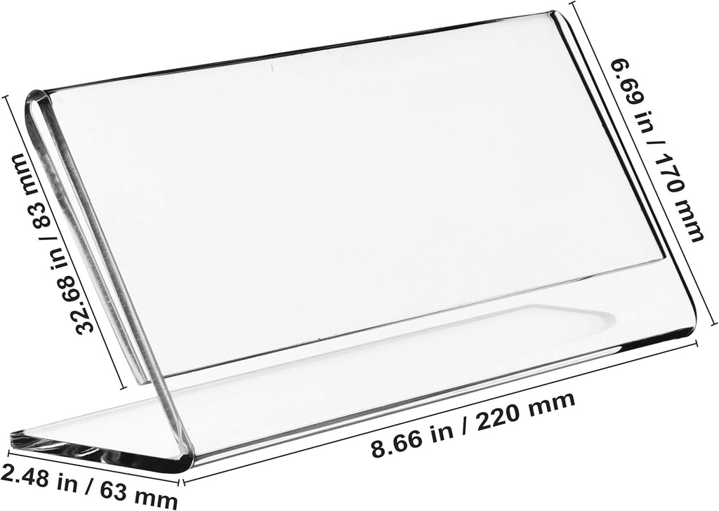 Acrylic License Table Frame A72786