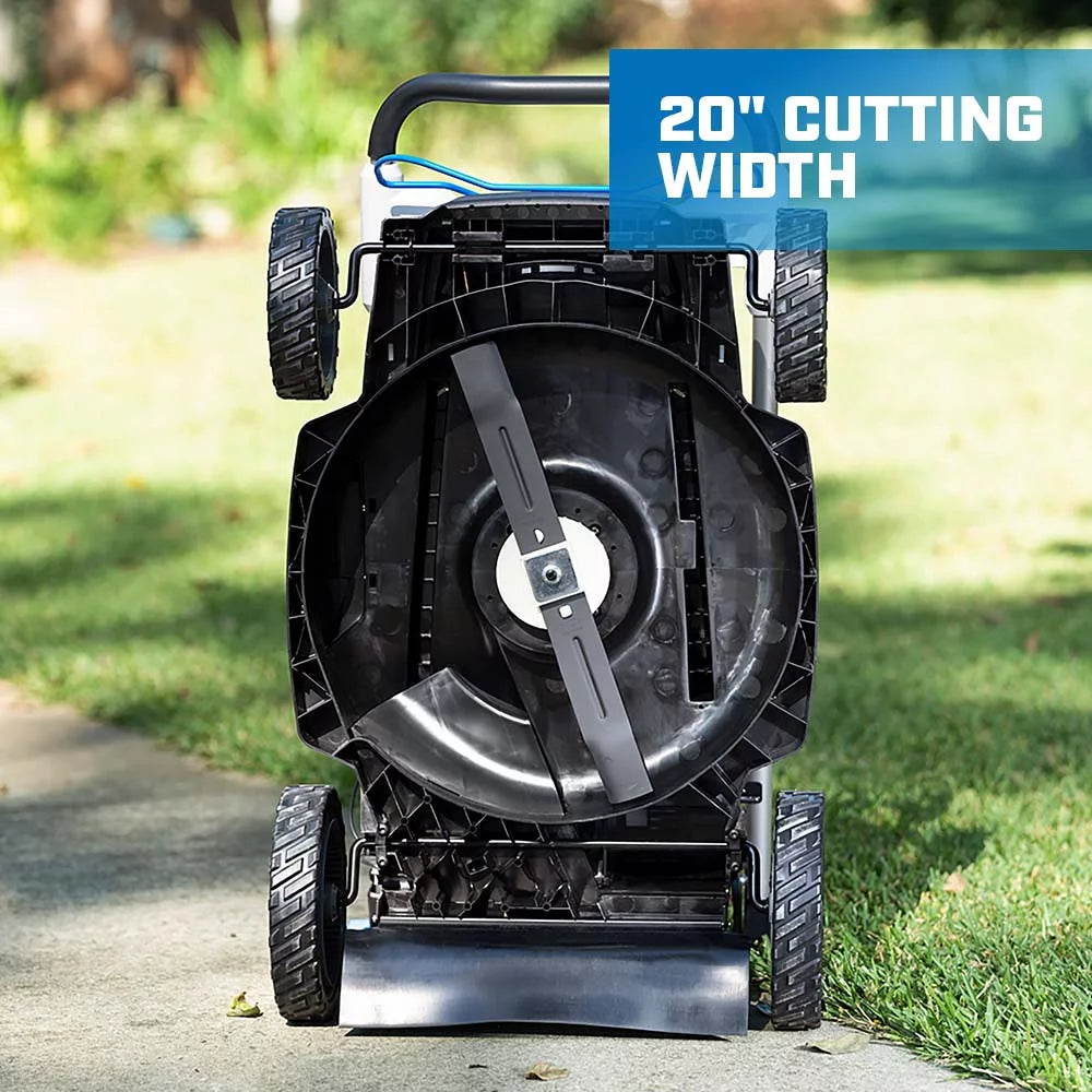 40-Volt 20-inch Cordless Brushless Push Mower Kit with 6.0Ah Lithium-Ion Battery U911526