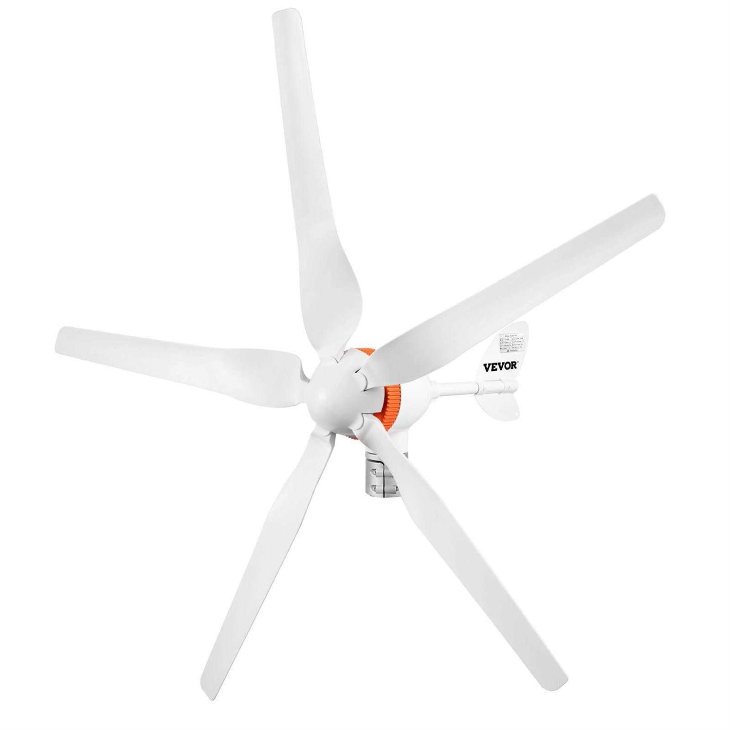 500-Watt 5 Blades Wind Turbine Generator with Mppt Controller D163042