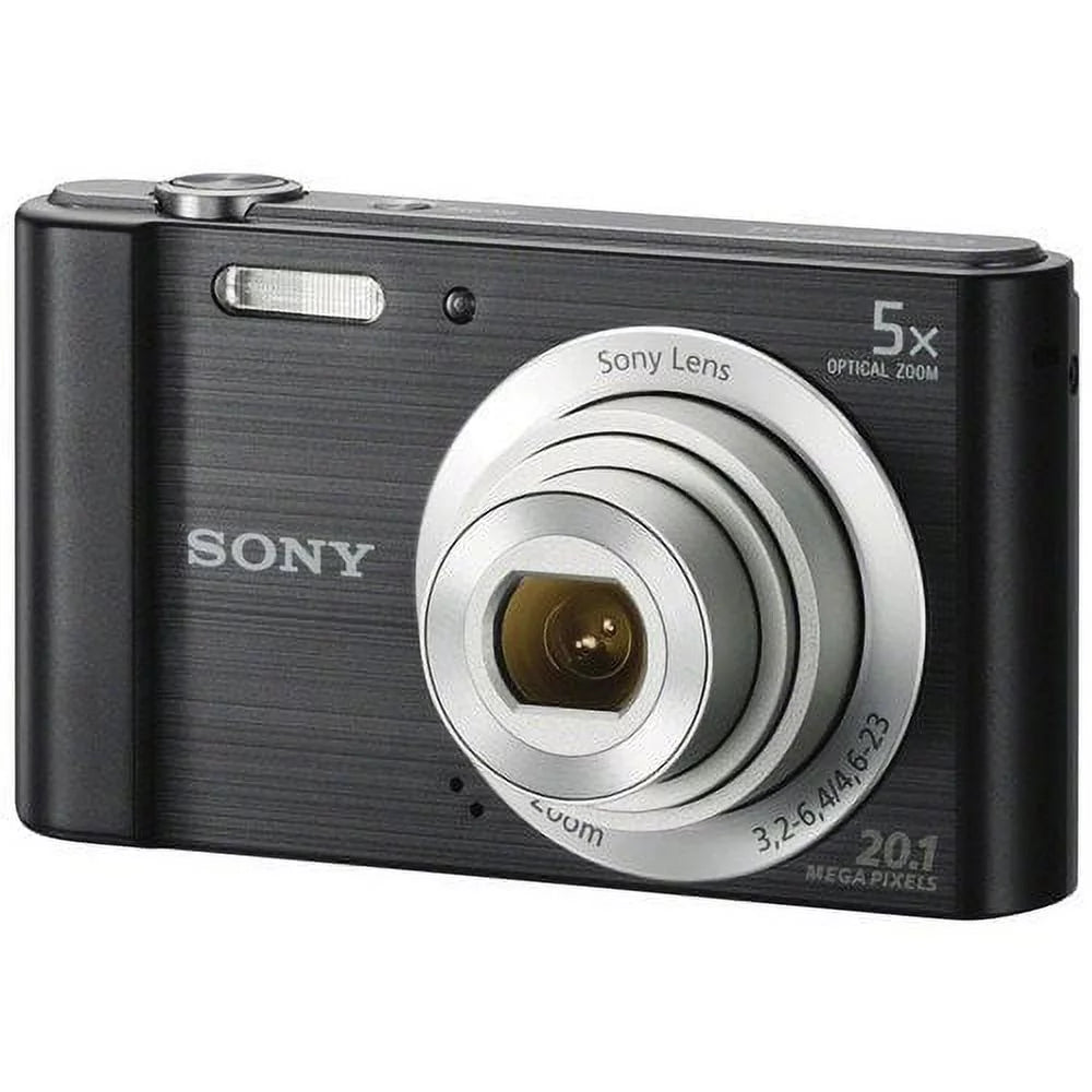 Black Digital Camera with 64GB Accessory Bundle H35907