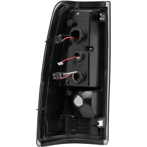 Black Housing Clear Reflector Headlights Assembly F182174