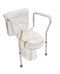 Height Adjustable Standing Toilet Safety Rail with Foam Handles N661