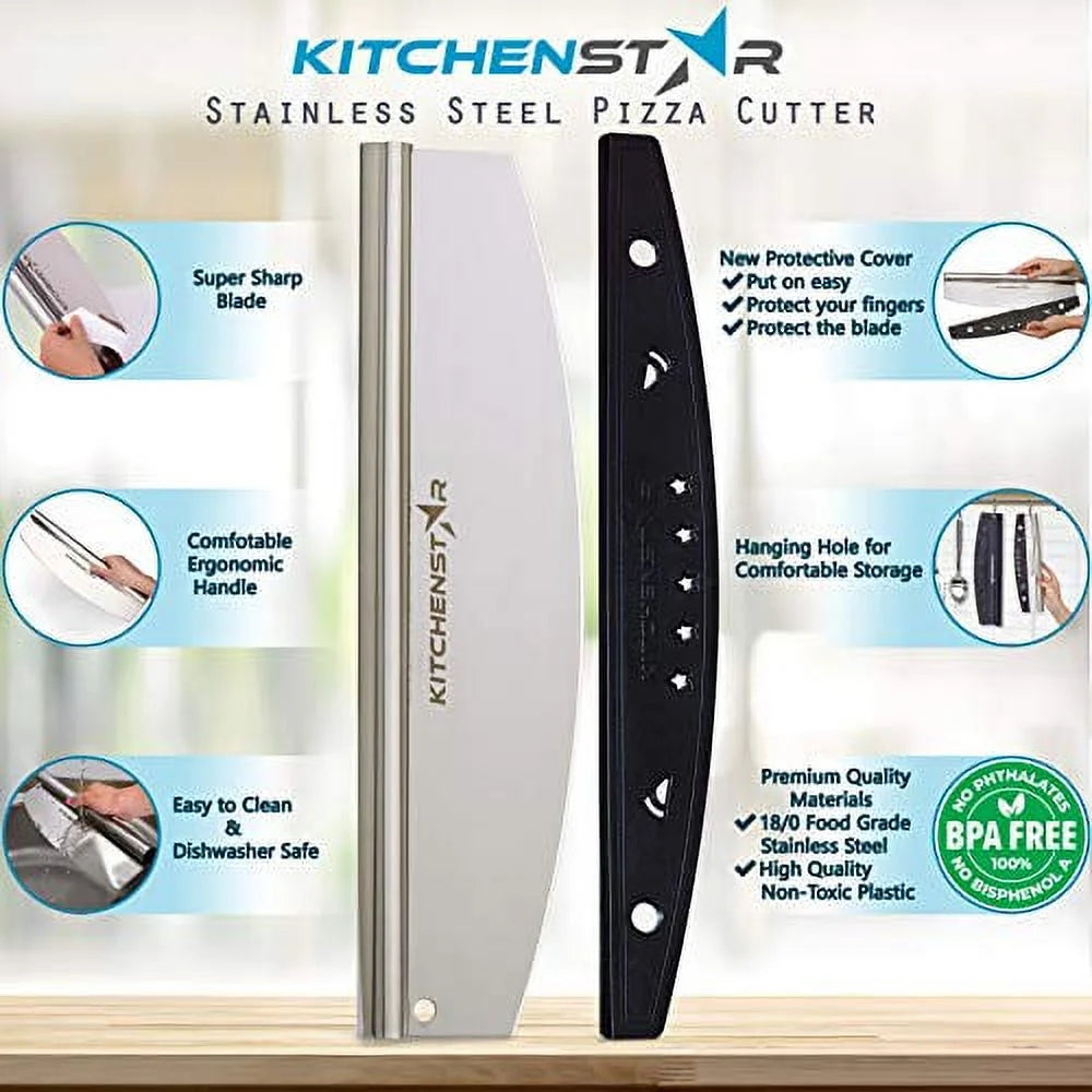 Stainless Steel Pizza Cutter D857