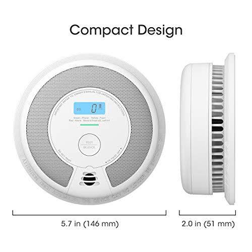 10-Year Battery Combination Smoke & Carbon Monoxide Alarm V52047