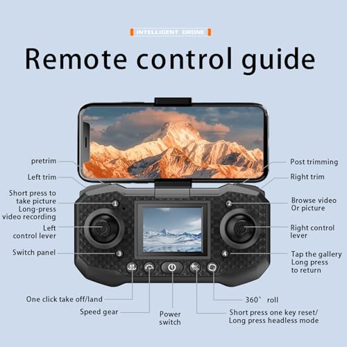 1080P Camera Brushless Motor Drone with Storage Card RC Quadcopter E3423