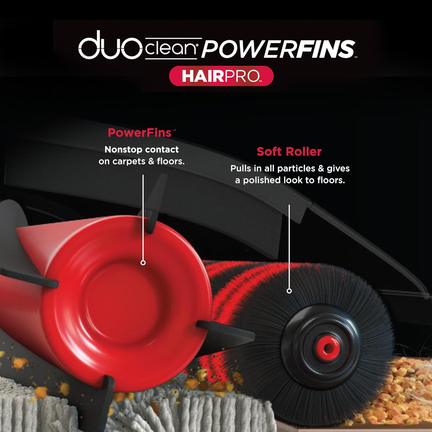 Cordless Vacuum with DuoClean PowerFins HairPro, Ash Purple F8098