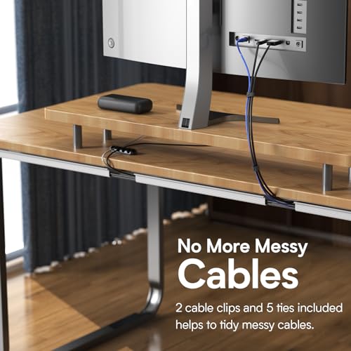 4 Pack Cable Management Under Desk J-Channel Cord Organizer 4X15.7in M999804