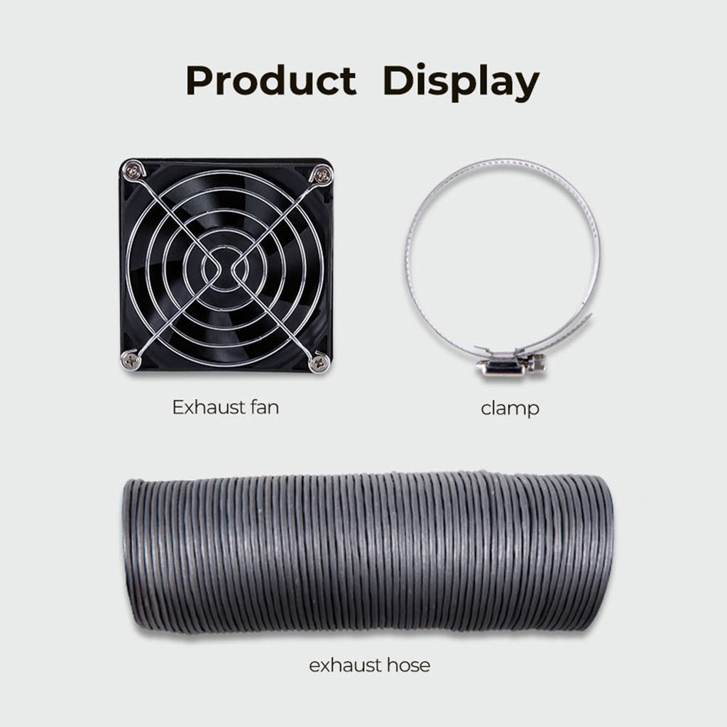 Fume Extraction Kit with 4000 RPM Ventilation Fan And 2000mm Exhaust Hose U9995