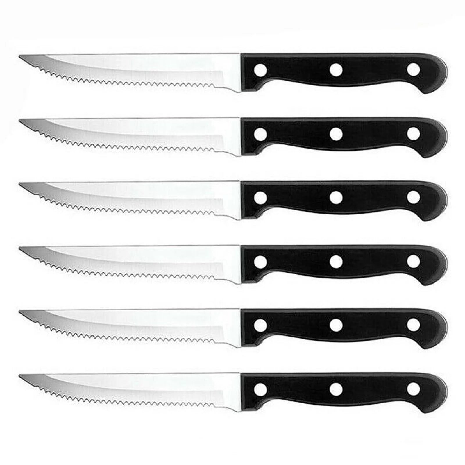 Black Steak Knife Set N6351