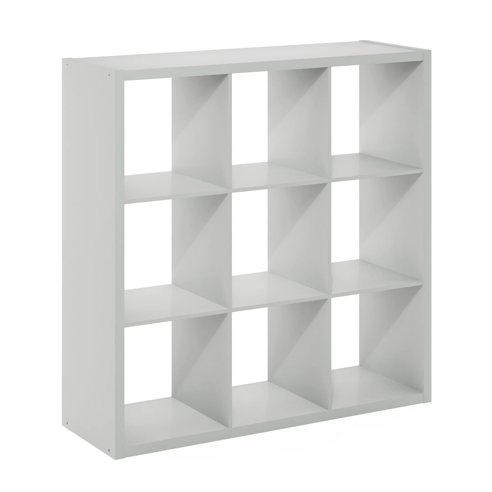 9-Cube Light Grey Storage Organizer E35915