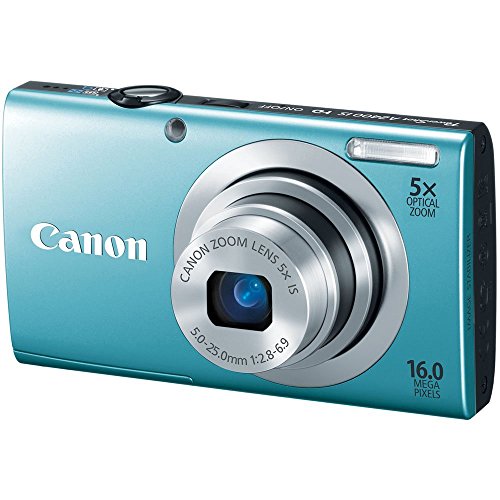 16.0 MP Digital Camera with 5x Optical Zoom and 2.7-Inch LCD (Blue) A92945