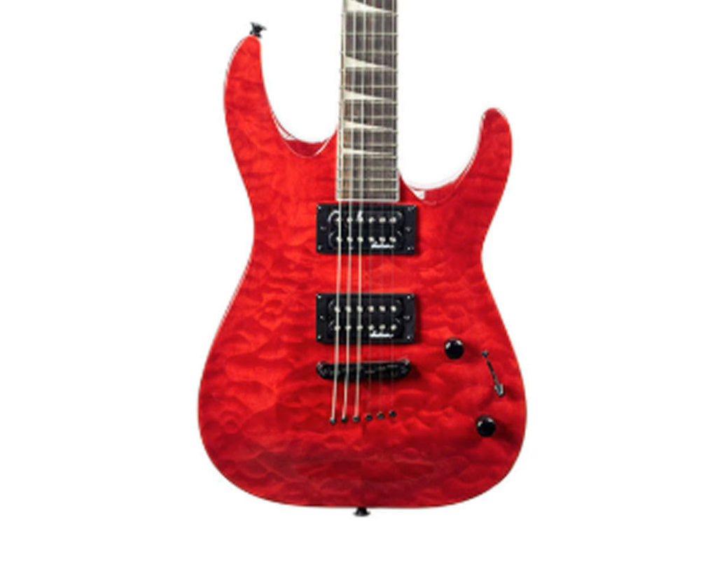 Transparent Red Arch Top Electric Guitar F672545