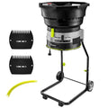 13-Amp Electric Leaf Mulcher Shredder with 20 Cutting Lines T378418