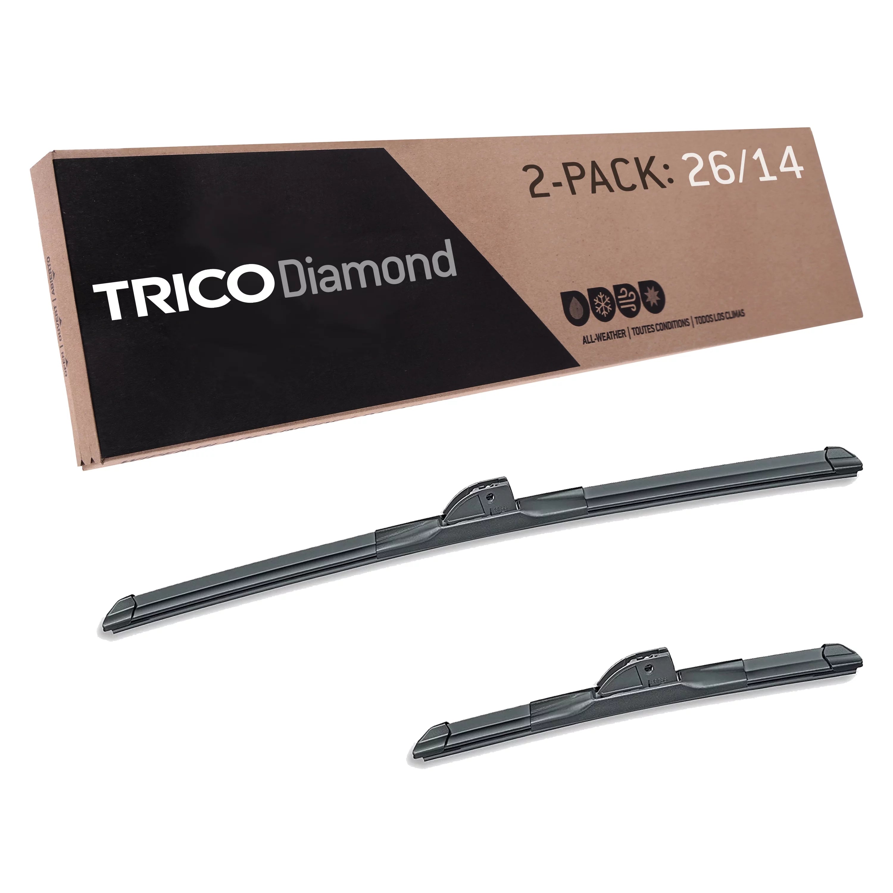 26" and 14" High Performance Windshield Wiper Blades S4321