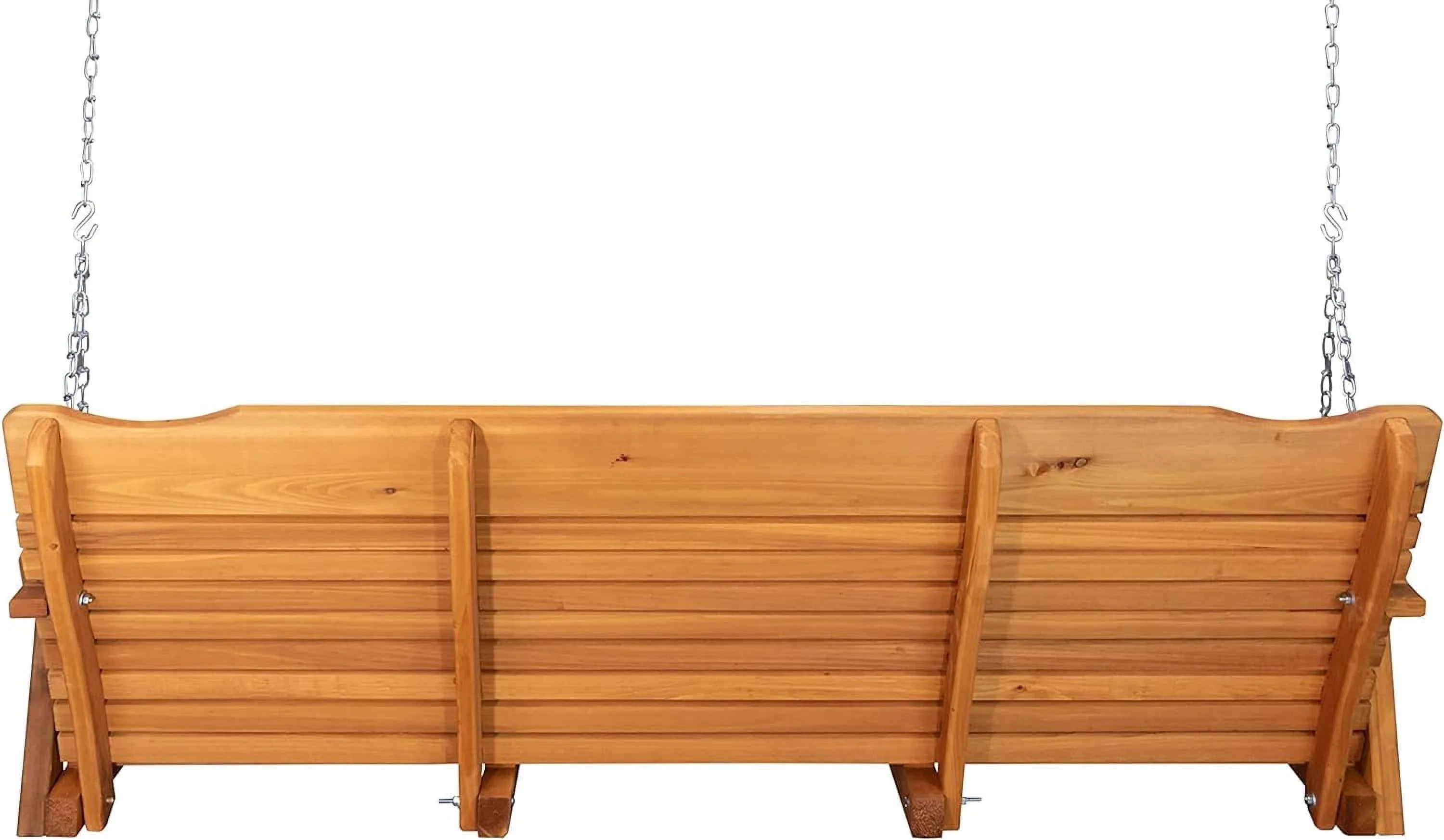 Rustic Cedar Porch Swing J184