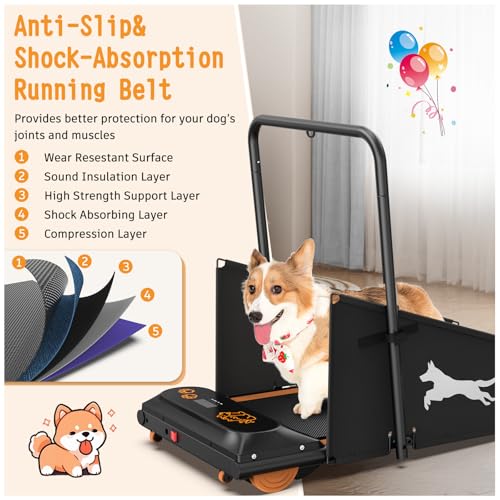 Dog Treadmill for Small & Medium Dogs up to 220lbs E831049