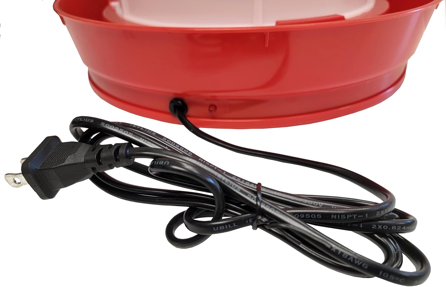 3.7 Gallon Heated Poultry Chicken Waterer with LED E311