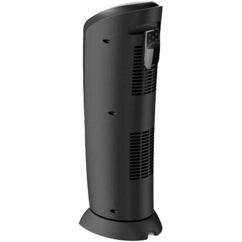 Black Ceramic Tower Space Heater A895