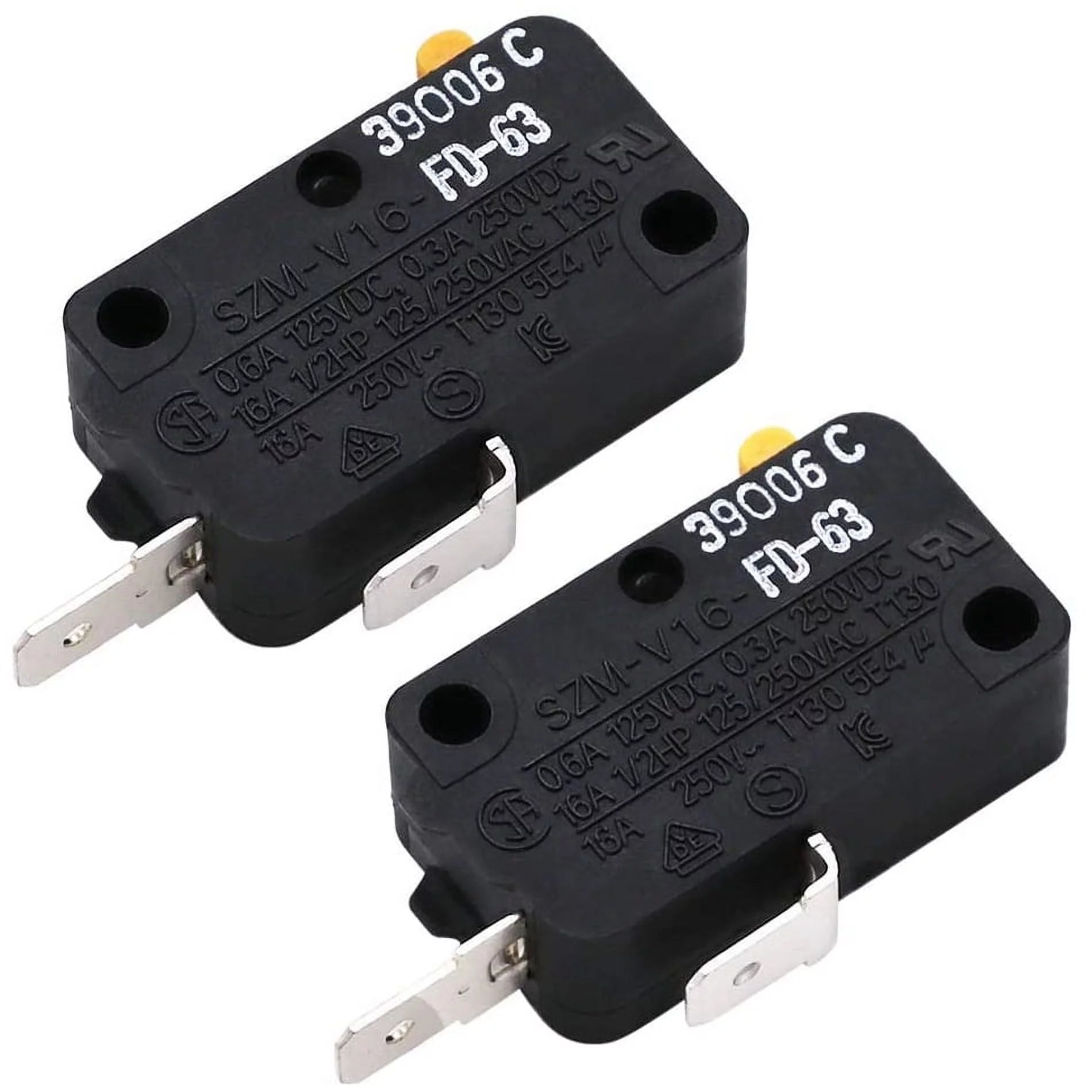 2 Pack Microwave Door Switch Y1752