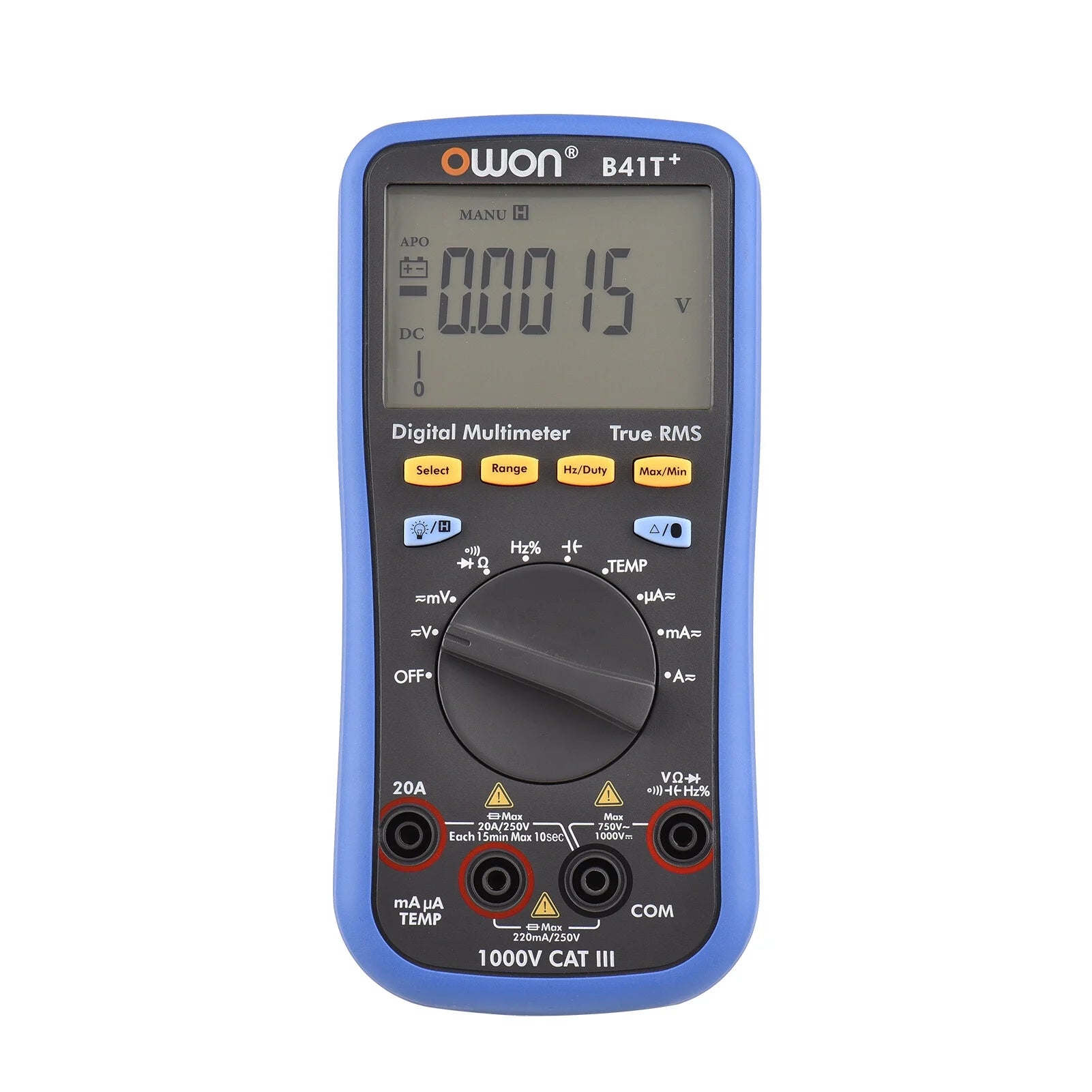 Digital BT Multimeter True RMS Auto-ranging 22000 Counts Electrical Tester W581879