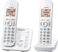 2 Handset Cordless Phone with Digital Answering System and Caller ID White DECT 6.0 O924157