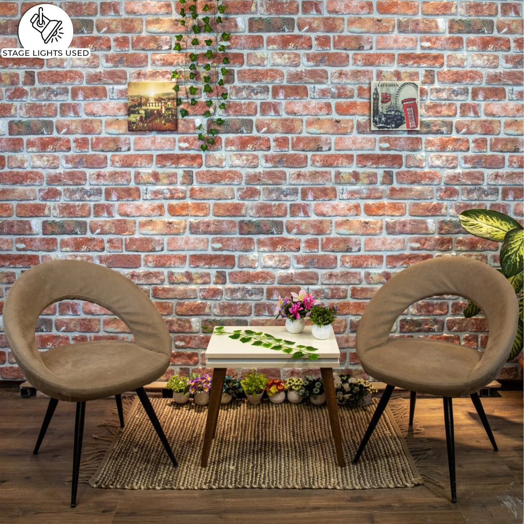 3D Wall Panels Brick Effect, Set of 10, Covers 53 sq ft R155