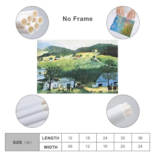 20x30inch Unframe-style Canvas Wall Art Poster E947