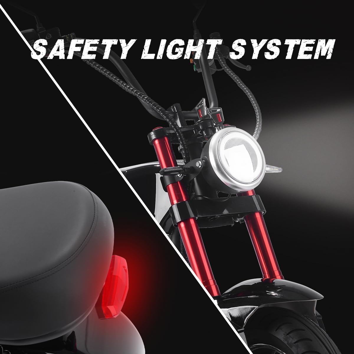 800W Motor 48V 12Ah Lithium Removable Battery Electric Scooter I733