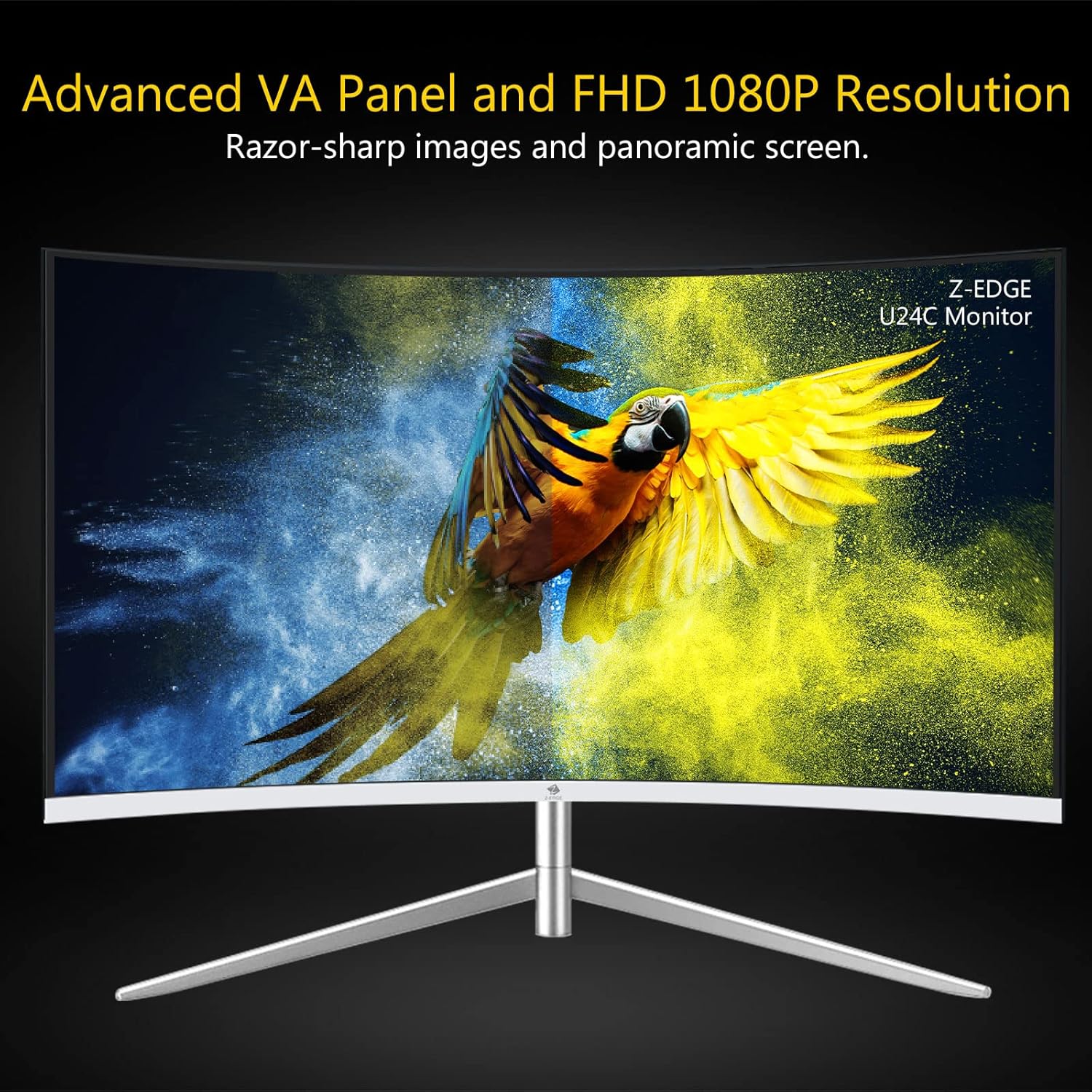 24-inch and 32-inch 2 Pack Curved Gaming Monitor Bundle F571312