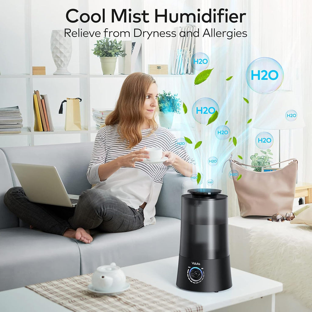 4L Cool Mist Top Fill Ultrasonic Humidifier U378418
