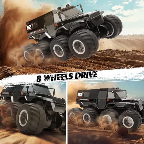 8WD Offroad Waterproof Remote Control Monster Truck E62572