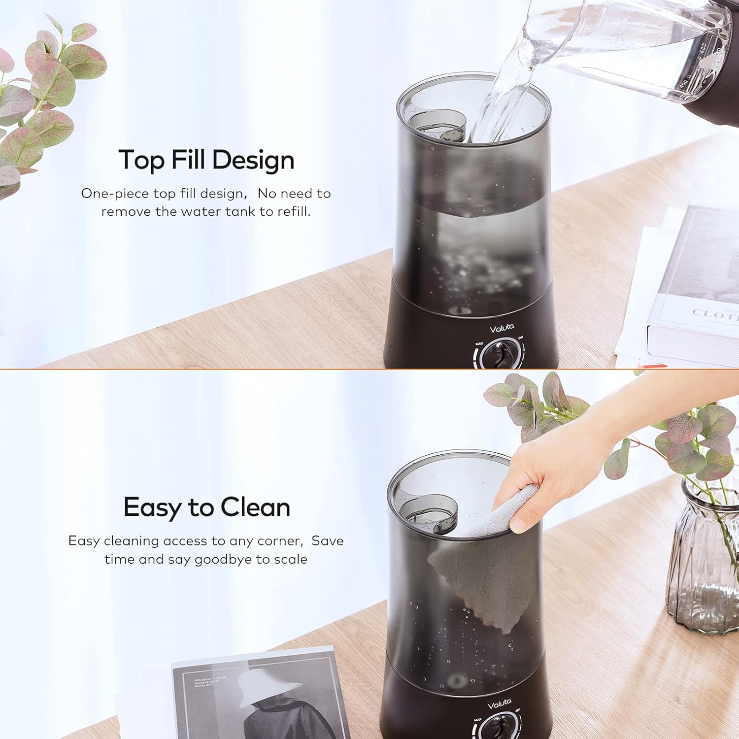 4L Cool Mist Top Fill Ultrasonic Humidifier U378418