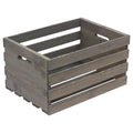 Large Crate in Weathered Gray W6761