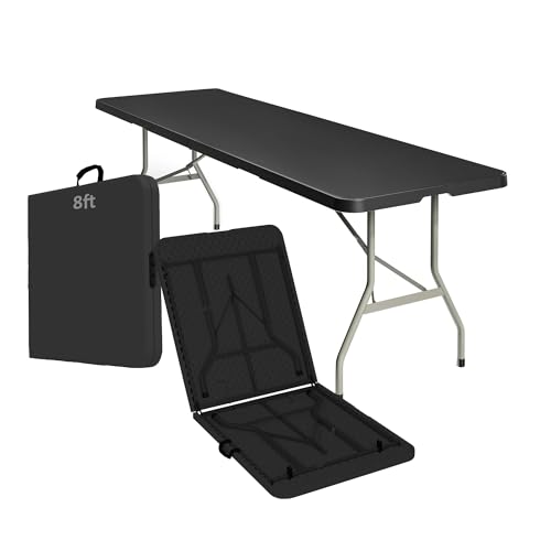 White Plastic Folding Table D53558