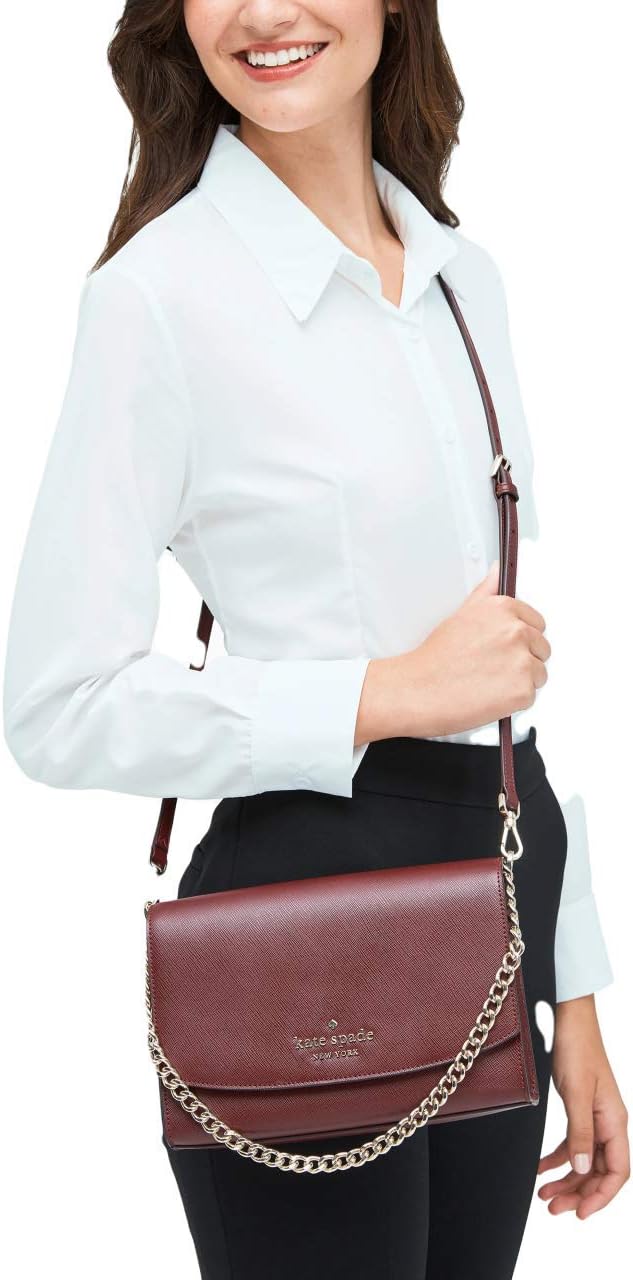 Cherrywood Leather Convertible Crossbody Shoulder Bag Handbag F4301